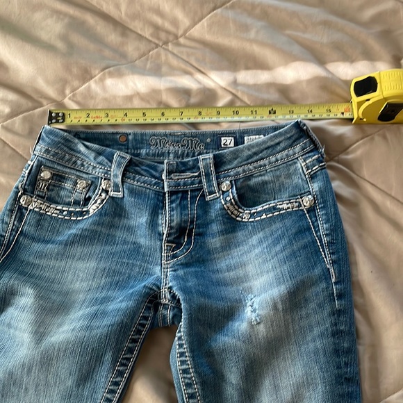 Miss Me Denim - COPY - Miss Me slim boot cut jeans.